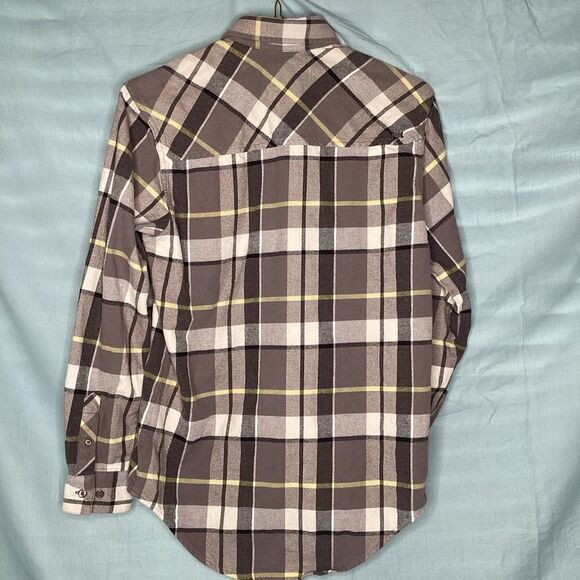 Mens Mountain Khakis Heavyweight Flannel Full Button Front Shirt - Picture 4 of 7
